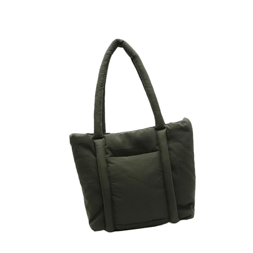 YIZITU Damen-Handtasche mit geräumigem Innenfutter, Nylon-Umhängetasche, lässiger Tragegriff oben, Achseltasche, Geldbörse für Arbeit, Schule und Reisen, Arbeit und Reisetaschen, grün, One Size YIZITU Damen-Handtasche mit geräumigem Innenfutter, Nylon-Umhängetasche, lässiger Tragegriff oben, Achseltasche, Geldbörse für Arbeit, Schule und Reisen, Arbeit und Reisetaschen, grün, One Size von YIZITU