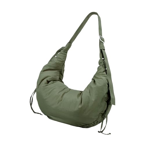 YIZITU Damen Schultertasche Herbst Winter Achsel Tasche Plissee Handtasche All-Matching Achsel Gepolsterte Wolken für Alltag Frauen Wolken Gepolsterte Handtasche Plissee Achsel Herbst Winter Schulter von YIZITU