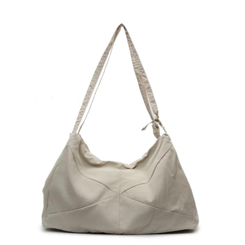 YIZITU Damen-Schultertasche mit großem Fassungsvermögen, einfache Achseltasche, einfarbig, Achselhöhle, modische Achselhöhle, einfache Achselhöhle, einfarbige Schulter, beige, One Size YIZITU Damen-Schultertasche mit großem Fassungsvermögen, einfache Achseltasche, einfarbig, Achselhöhle, modische Achselhöhle, einfache Achselhöhle, einfarbige Schulter, beige, One Size von YIZITU