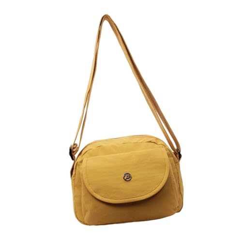 YIZITU Damen-Sport-Umhängetasche, modische Umhängetasche, leichte Handyaufbewahrung, lässige Kuriertasche für den Alltag, leichte Reise, modisch, Sport, Crossbody für Reisen, gelb, One Size YIZITU Damen-Sport-Umhängetasche, modische Umhängetasche, leichte Handyaufbewahrung, lässige Kuriertasche für den Alltag, leichte Reise, modisch, Sport, Crossbody für Reisen, gelb, One Size von YIZITU
