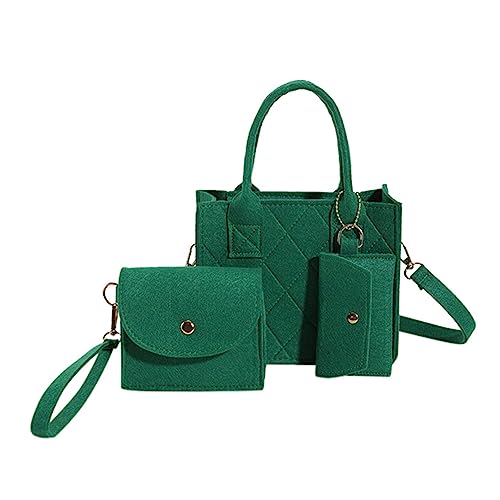 YIZITU Damen-Umhängetasche, modische Tasche, Damen-Handtaschen, Umhängetasche, Umhängetasche, grün von YIZITU