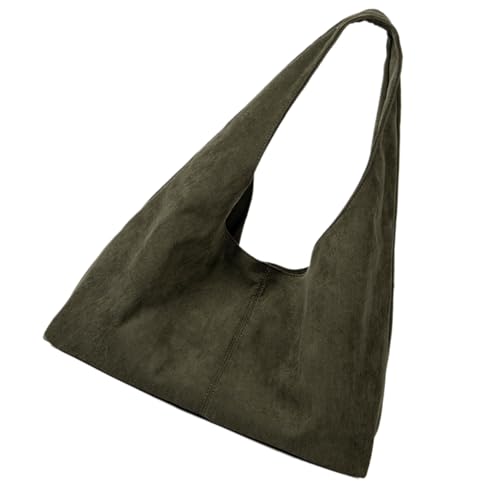 YIZITU Damen Winter Casual Unterarmtasche Retro Single Shoulder Geldbörse Slouchy Bag Unterarmtasche Geeignet Für Verschiedene Anlässe Modisch Damen, grün, One Size von YIZITU