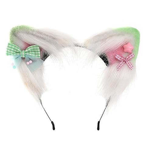 YIZITU Ethnische Stil Katzenohren Form Stirnband Mit Kleinen Bogenknoten Haar Hoop Erwachsener Live Broadcast Party Kopfstück Katze Ohr Stirnband Erwachsener Größen Ohr Make Up Für Von YIZITU Ethnische Stil Katzenohren Form Stirnband Mit Kleinen Bogenknoten Haar Hoop Erwachsener Live Broadcast Party Kopfstück Katze Ohr Stirnband Erwachsener Größen Ohr Make Up Für Von von YIZITU