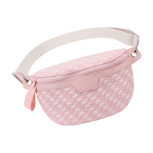 YIZITU Frauen Crossbody Bag Pu Leder Chest Bag Schulter Multifunktionaler Freizeitgürtel Reiseschleuder Brust Geldbeutel Frauen Mit Verstellbarem Riemen Casualgürtel von YIZITU