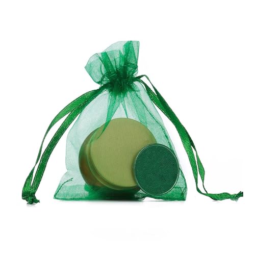 YIZITU Friendly Fruit Cultivation Sleeves Belüfteter Kordelzug-Verschluss Praktisches Polyester Gartenbedarf Belüftete Obst-Abdeckung Taschen für Bäume, grasgrün, One Size von YIZITU