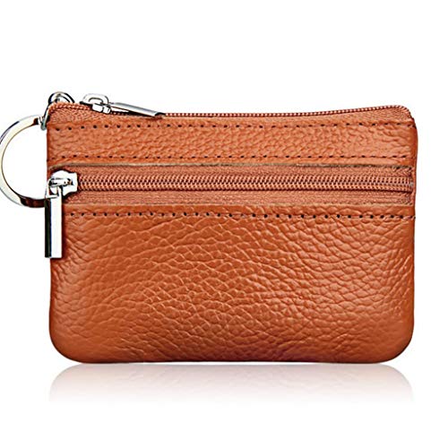 YIZITU Geldbörse mit einzelnem Reißverschluss, Geldbörse, Clip, Geschenk, Unisex, für Damen und Herren, Bühnenrequisiten, Handy-Geldbörsen, braun, Mass Beauty YIZITU Geldbörse mit einzelnem Reißverschluss, Geldbörse, Clip, Geschenk, Unisex, für Damen und Herren, Bühnenrequisiten, Handy-Geldbörsen, braun, Mass Beauty von YIZITU