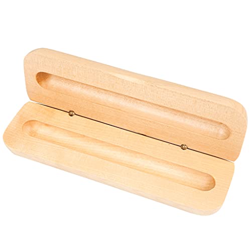 YIZITU Hölzerne Peakpaket Box Bleistiftbox Geschenkverpackung Business Geschenkstift Für Case Company Business Pencil Single Wood von YIZITU