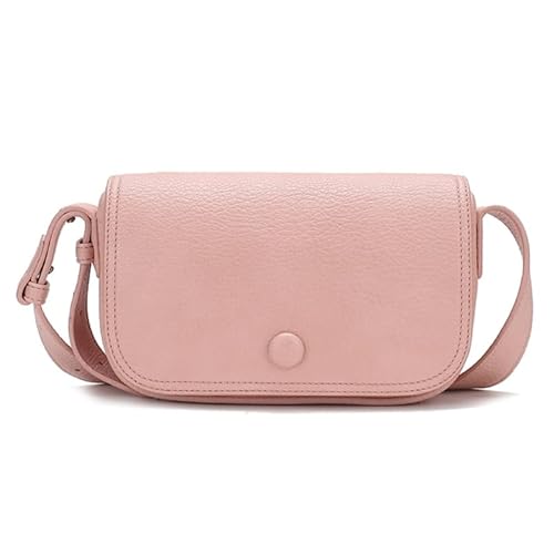 YIZITU Lässige Umhängetasche, Kuriertasche, einfarbig, Reisetasche, Umhängetasche, trendige Tasche für Damen und Mädchen, rose von YIZITU