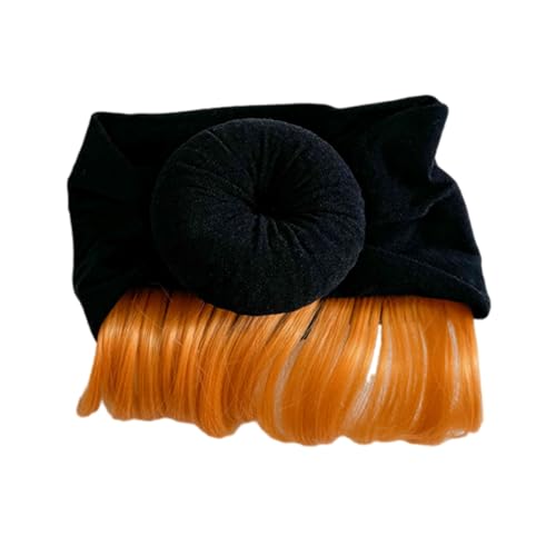 YIZITU Mädchen Festival Haarteil Kopfbedeckungsdekor Neugeborene Cosplay Accessoire Weihnachts Toupe Haarband Mit Die Ganze Saison Haarverzierung von YIZITU