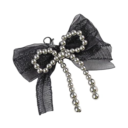 YIZITU Mode Elegante Spitze Bowknot Liebe Perlen Charme Schlüsselbauer Handwerksbedarf Für Frauen Modeaccessoires Täglich Vielseitige Hängendekoration von YIZITU