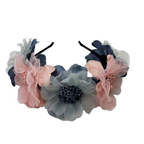 YIZITU Mode Feier Stirnbänder Unisex Halloween Hair Hoop Vintages Hair Hoop Stylish Accessoire Mode Frauen Kopfbedeckung von YIZITU