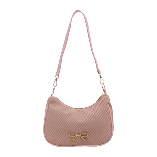 YIZITU Moderne Umhängetasche für Damen, geräumige Unterarmtasche aus PU-Leder, bequemer Riemen, Büro, Reisen, täglicher Gebrauch, einfarbig, Pendler, a, One Size von YIZITU