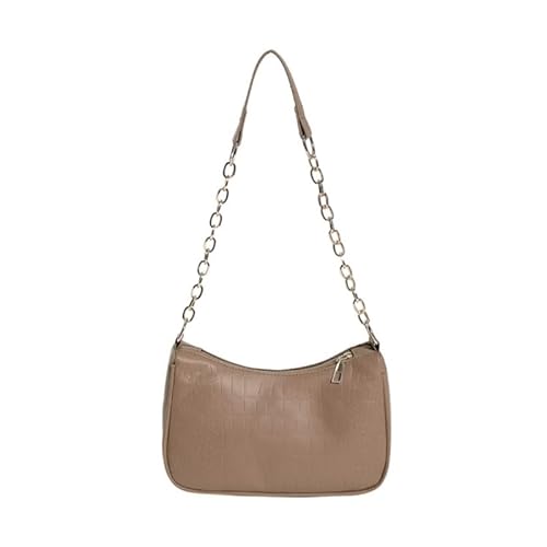 YIZITU Modische Achseltasche, Schultertasche, Crossbody-Tasche für Mädchen, Damen, Geldbörse, Unterarm, trendige Handtasche, Tragetaschen, khaki von YIZITU