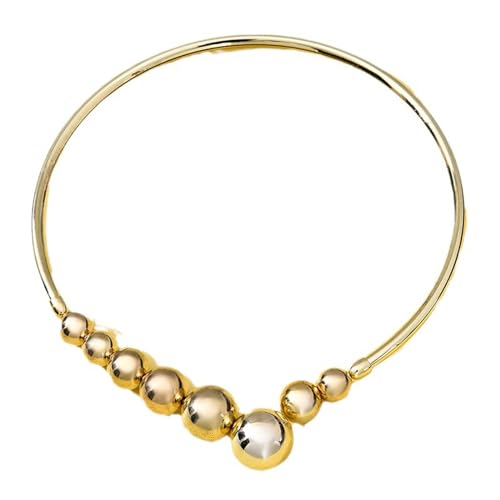YIZITU Modische Choker-Halskette, Accessoire, einfach und stilvoll, offener Kragen mit schönen Perlen für einfachen Halsschmuck YIZITU Modische Choker-Halskette, Accessoire, einfach und stilvoll, offener Kragen mit schönen Perlen für einfachen Halsschmuck von YIZITU