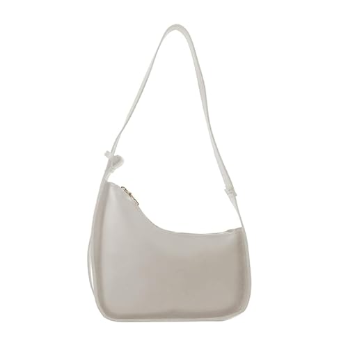 YIZITU Modische Damen-Handtasche aus Polyurethan, Umhängetasche, Umhängetasche für Damen und Mädchen, beige von YIZITU