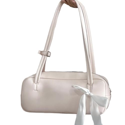 YIZITU Modische Damen-Umhängetasche aus PU-Leder, Unterarm-Geldbörse, Reise-Handtasche für tägliches Pendeln und gesellschaftliche Zusammenkünfte, Freundesversammlung, weiß, One Size YIZITU Modische Damen-Umhängetasche aus PU-Leder, Unterarm-Geldbörse, Reise-Handtasche für tägliches Pendeln und gesellschaftliche Zusammenkünfte, Freundesversammlung, weiß, One Size von YIZITU