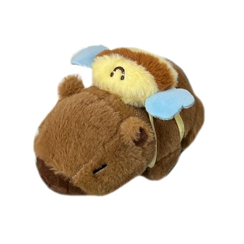 YIZITU Modische Schöne Capybaras Sturyd PP Baumwollpuppen Tragbares Accessoire Für Kinderspiele Und Weiches Kissen Lässiger Gebrauch Cartoon Tierspielzeug von YIZITU