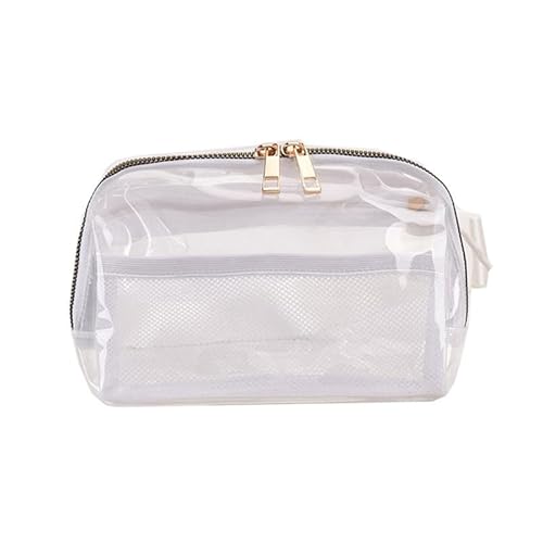 YIZITU Modische Tasche, quadratische Handytasche, trendige Tasche, Schultertaschen, Mädchen, Damen, Crossbody-Tasche, transparent, lässig, Reisetasche, weiß von YIZITU