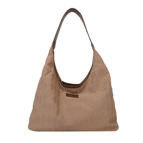 YIZITU Modische und vielseitige Unterbautaschen, lässige Handtasche, Nylon-Schultertasche für Damen, khaki von YIZITU