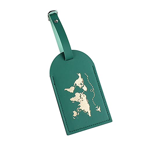 YIZITU PU-Lederhalter, Gepäckkartenhülle für Damen, Herren, Liebhaber, Paare, Hochzeit, Reisen, Brieftasche, Halter, Herren, Leder, grün, CCC, Mass Beauty von YIZITU