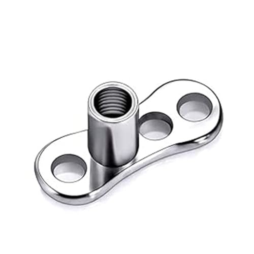 YIZITU Praktische Dermal-Anker-Piercings aus Stahl, Schmuckzubehör für Hauttaucher, täglicher Gebrauch, Bastelbedarf, Hauttaucher-Schmuck, 1.6mm M0.9, Wie beschrieben, Wie beschrieben YIZITU Praktische Dermal-Anker-Piercings aus Stahl, Schmuckzubehör für Hauttaucher, täglicher Gebrauch, Bastelbedarf, Hauttaucher-Schmuck, 1.6mm M0.9, Wie beschrieben, Wie beschrieben von YIZITU