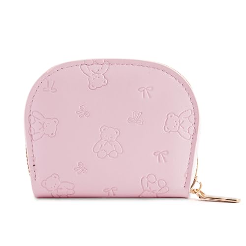 YIZITU Praktische Reißverschlüsse für Damen, kompaktes, reisefreundliches Design, geräumiger Kartenhalter für Bargeld, Karten, unverzichtbar, leichte Brieftasche für Reisen, B, Mass Beauty von YIZITU