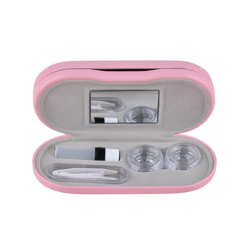 YIZITU Reiseobjektiv-Box, Organizer, modische Kontaktlinsenträger, Kontaktlinsenzubehör für den täglichen Gebrauch und auf Reisen von YIZITU
