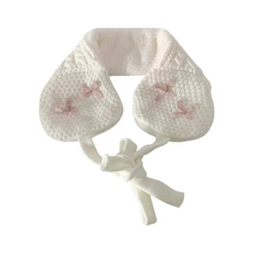 YIZITU Schöne Gestrickte Krawatte Ohrschützer Für Frauen Und Kinder Ohrwärmer Stirnband Für Winter Weihnachten Neujahr Geschenke Strick Ohrwärmer Stirnband Frauen Kinder Bulk Mädchen von YIZITU