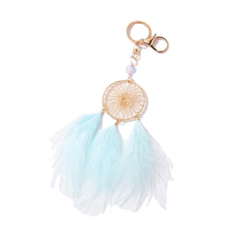 YIZITU Simple Dream Catcher Charm Keychains Hanging Ornament Pendant Car Keyring Backpack Decoration Bag Charm Dream Catcher Keychain Key Holder For Backpack Party Favor von YIZITU