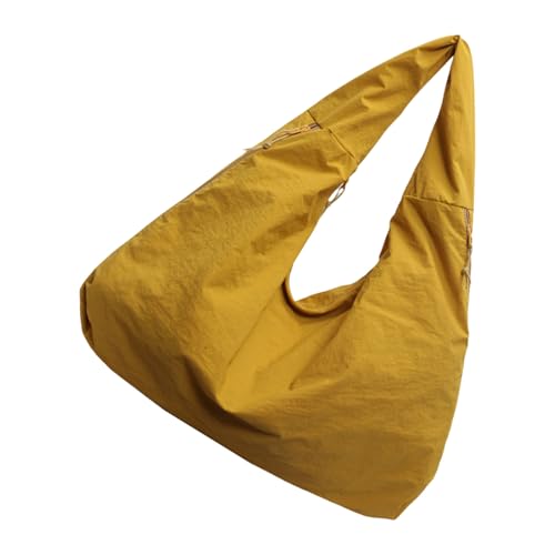YIZITU Stilvolle Damen-Handtasche mit viel Platz und bequemem Schultergurt, lässige Tasche mit Tragegriff oben für den täglichen Gebrauch, schöne Laptoptasche, gelb, One Size YIZITU Stilvolle Damen-Handtasche mit viel Platz und bequemem Schultergurt, lässige Tasche mit Tragegriff oben für den täglichen Gebrauch, schöne Laptoptasche, gelb, One Size von YIZITU