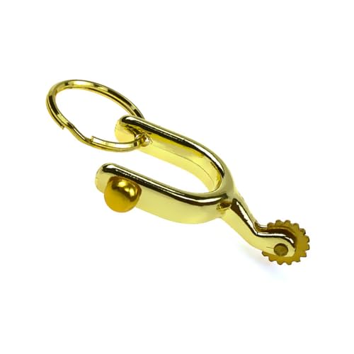 YIZITU Stilvolle Legierung Spur Keychain Multifauntal Bag Decorations Equestrian Themed Key Ornament Für Den Täglichen Gebrauch Geeignet von YIZITU