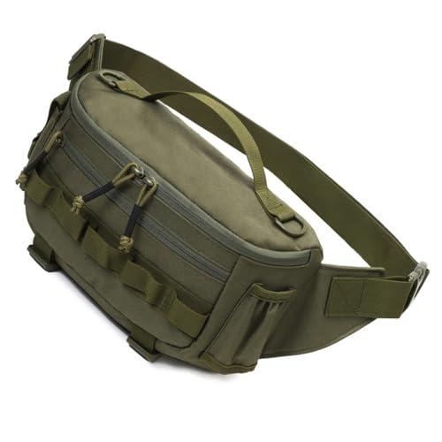 YIZITU Taschen für Angeln, Angeln, Reisen, Sport, spritzwassergeschützt, Hüfttasche für Damen und Herren, Aa von YIZITU