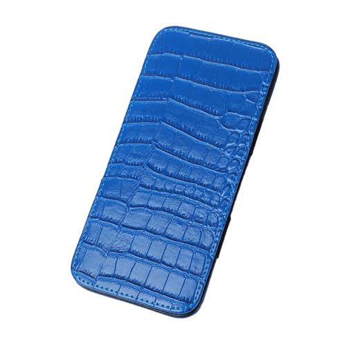 YIZITU Texture Wallet Card Holder Bank Credit Card Case Long Type Men Women Purse Case Holder Business Purse Stylish PU Leather Wallet, blau, Mass Beauty von YIZITU