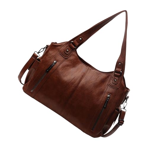 YIZITU Umhängetasche für Damen, große Kapazität, Umhängetasche, PU-Leder, Achselhöhle, Shopping, modische Handtasche, Pendeln, Damen-Schultertasche, PU-Leder, Achselhöhle, stilvolle Handtasche für den YIZITU Umhängetasche für Damen, große Kapazität, Umhängetasche, PU-Leder, Achselhöhle, Shopping, modische Handtasche, Pendeln, Damen-Schultertasche, PU-Leder, Achselhöhle, stilvolle Handtasche für den von YIZITU