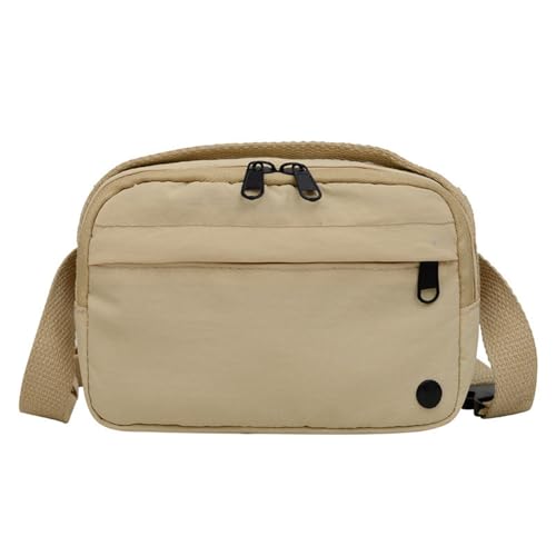 YIZITU Vielseitige Nylon-Umhängetasche für lässige Outdoor-Aktivitäten, Unisex, Crossbody-Brusttaschen und Hüfttasche, organisierte Zubehörtasche von YIZITU