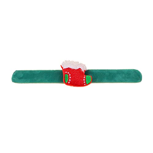 YIZITU Weihnachtsfleck Armband Süß Für Pop Weihnachten Für Puppen Armband Dekoration Kindergarten Kleinkind Präsens Vorhanden Slap Armbänder Kinder Kinder von YIZITU