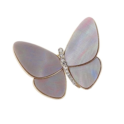 Zarte Schmetterling Emaillierte Brosche Legierung Sparkling Akzentuiert Schmuckzubehör Für Mädchen Frauen Mode Geschenk Mit Leichtem Legierungsabzeichen Für Taschen von YIZITU