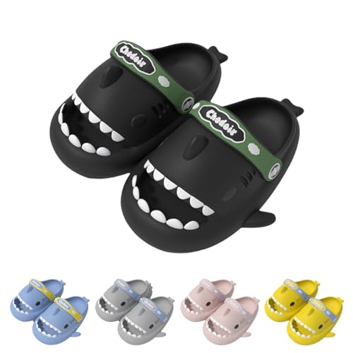 YImoomus Cloud Shark Slides Kids, Hai Hausschuhe Schuhe Kind Sommer Haifisch Schlappen, Cartoon Teenager Rutschfeste Badeschuhe (F, Kleinkind, 23, Numerisch (von/bis), EU Schuhgrößensystem, 24, M) von YImoomus