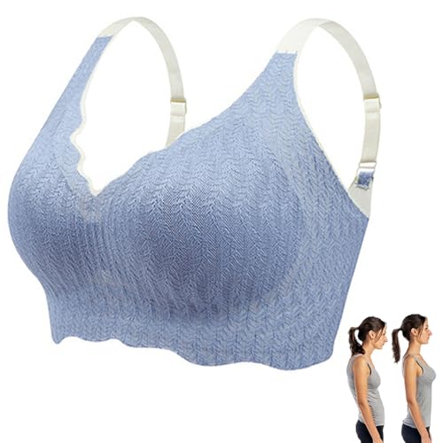 YImoomus Jelly Gel Shaping Bra, Jelly-Gel-Shaping-BH, Elrosoy Jelly-Gel-Shaping-BH (DE/NL/SE/PL, Alphanumerisch, XL, Regular, Regular, Light Blue) von YImoomus