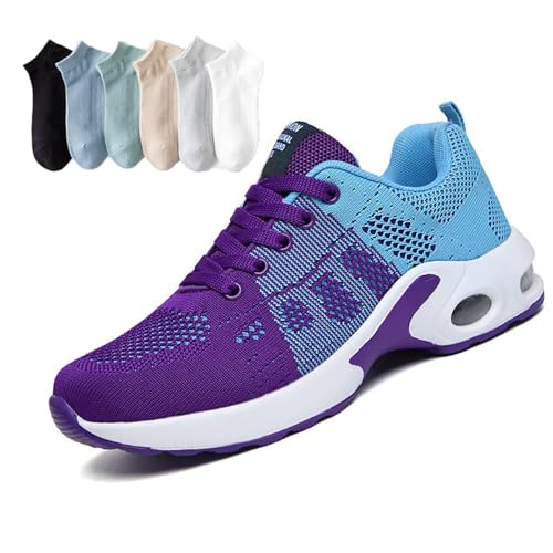 YImoomus Women's Cloudwalk Orthoshoes Cloudwalk Pro - Ergonomischer Schmerzlinderungs-Schuh (PurpleBlue, Erwachsene, Damen, 39, Numerisch, EU Schuhgrößensystem, M) von YImoomus