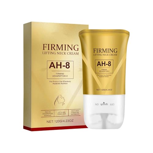 AH-8 Firming Neck Cream, Hals und Dekollete Creme, Hals Creme Straffend, Doppelkinn Entferner, Hals Creme Straffend, Hals Anti Falten Creme für Falten, Halslinien, Anti Aging Creme Frauen, 120g von YIttings