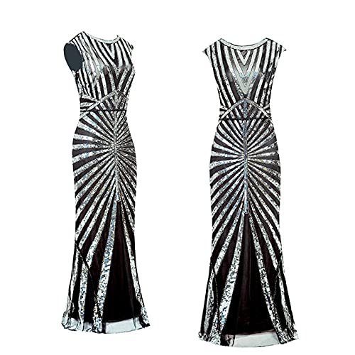 YIzdegg Ballkleid Jugendliche MäDchen, Damen V-Ausschnitt äRmellos Sommerkleid Midikleid Strandkleid Damen Tunika Maxikleider Damen Wickelkleid Blusenkleid Lang Abendkleid Elegant Cocktailkleid Eng von YIzdegg