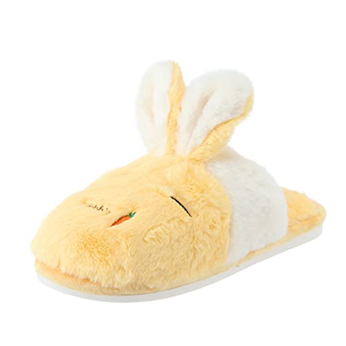 YIzdegg Damen Hausschuhe Indoor Cute Leichte Winter Warme Baumwollhausschuhe Damen Absatz Elegant (B, 37) von YIzdegg