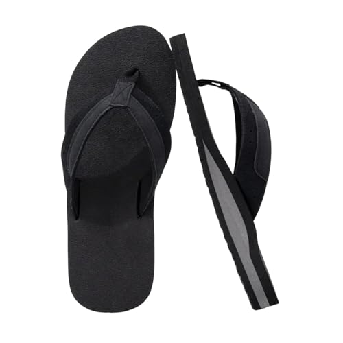 YIzdegg Flip Flops Damen Stoff Weich - Zehentrenner Yoga Fussbett Leicht Sandalen Bequeme Sommer Strandschuhe Freizeit Weichen Schlappen Anpassungsfähige Indoor/Outdoor Pantoletten Badeschlappe von YIzdegg