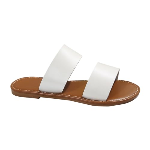 YIzdegg RöMische Sandalen Damen Offene Zehe Sandaletten House Slippers Women Washable Sandalen Breite FüßE Bequeme Damen Schuhe Leicht Flache Schuhe Women'S Sandals & Slides Strandsandalen von YIzdegg