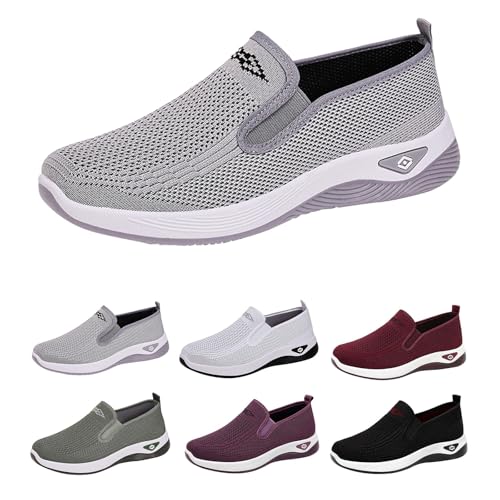 YIzdegg Walkingschuhe Damen Mit Dämpfung Orthopädische Schuhe Leicht Atmungsaktives Wanderschuhe Bequem Weite Sommerschuhe Mesh Orthopädische Sandalen Memory Schaum Sneaker Schuhe YIzdegg Walkingschuhe Damen Mit Dämpfung Orthopädische Schuhe Leicht Atmungsaktives Wanderschuhe Bequem Weite Sommerschuhe Mesh Orthopädische Sandalen Memory Schaum Sneaker Schuhe von YIzdegg