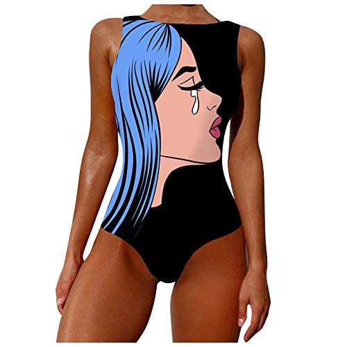 Damen Badeanzug MäDchen Badeanzug Teenager MäDchen Badeanzug Gr Neopren Badeanzug Cut Out Badeanzug Badeanzug MäDchen Badeanzug Mit Rock Badeanzug Damen Badeanzugkleid 062 13 Blau L von YJING