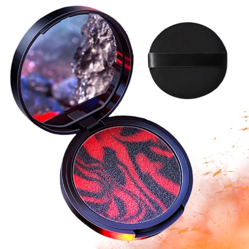 Jelly Pressed Powder, Candy Bella Oil Control Setting Powder Makeup, Matte Smooth Finishing Powder, Powder Free Lightweight Face Pressed Powder with Puff for Smooth and Delicate Skin von YJLYQF