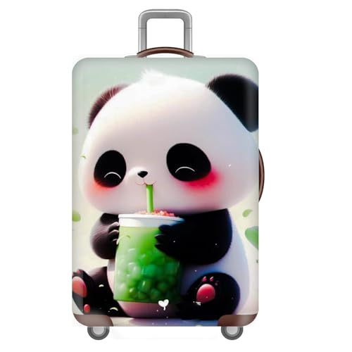Koffer SchutzhüLle,Pandatier Print Elastisch Reise KofferschutzhüLle KofferhüLle,Kratzfest Luggage Cover,Wiederverwendbar,GepäCk Cover,Reisekoffer HüLle,Kinder,Erwachsene (Color 4,L(25-28inch)) von YJSZY