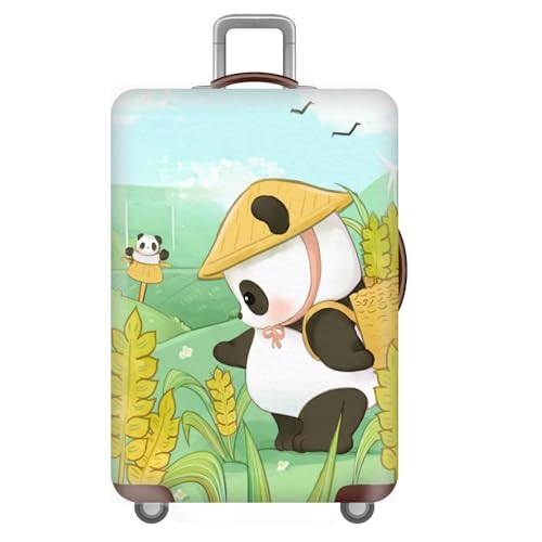 Koffer SchutzhüLle,Pandatier Print Elastisch Reise KofferschutzhüLle KofferhüLle,Kratzfest Luggage Cover,Wiederverwendbar,GepäCk Cover,Reisekoffer HüLle,Kinder,Erwachsene (Color 5,M(22-24inch)) von YJSZY